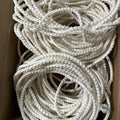Real Snake Bone Beads Strand – Polished DIY Jewelry Making Material