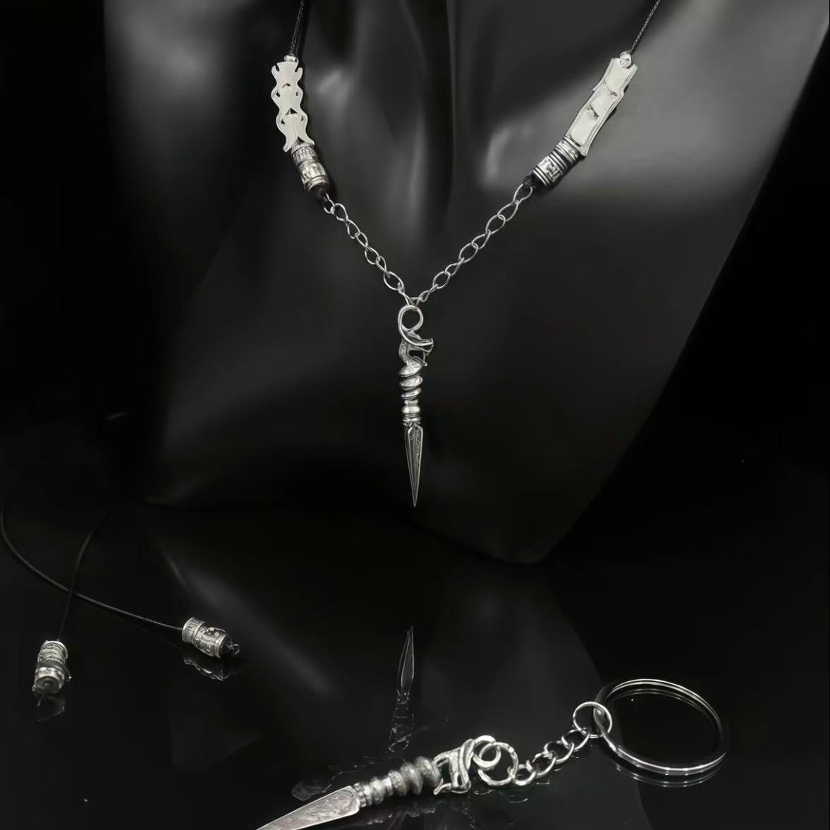 Real Snake Bone Necklace | 31 Styles to Choose | Dark Gothic Talisman Jewelry
