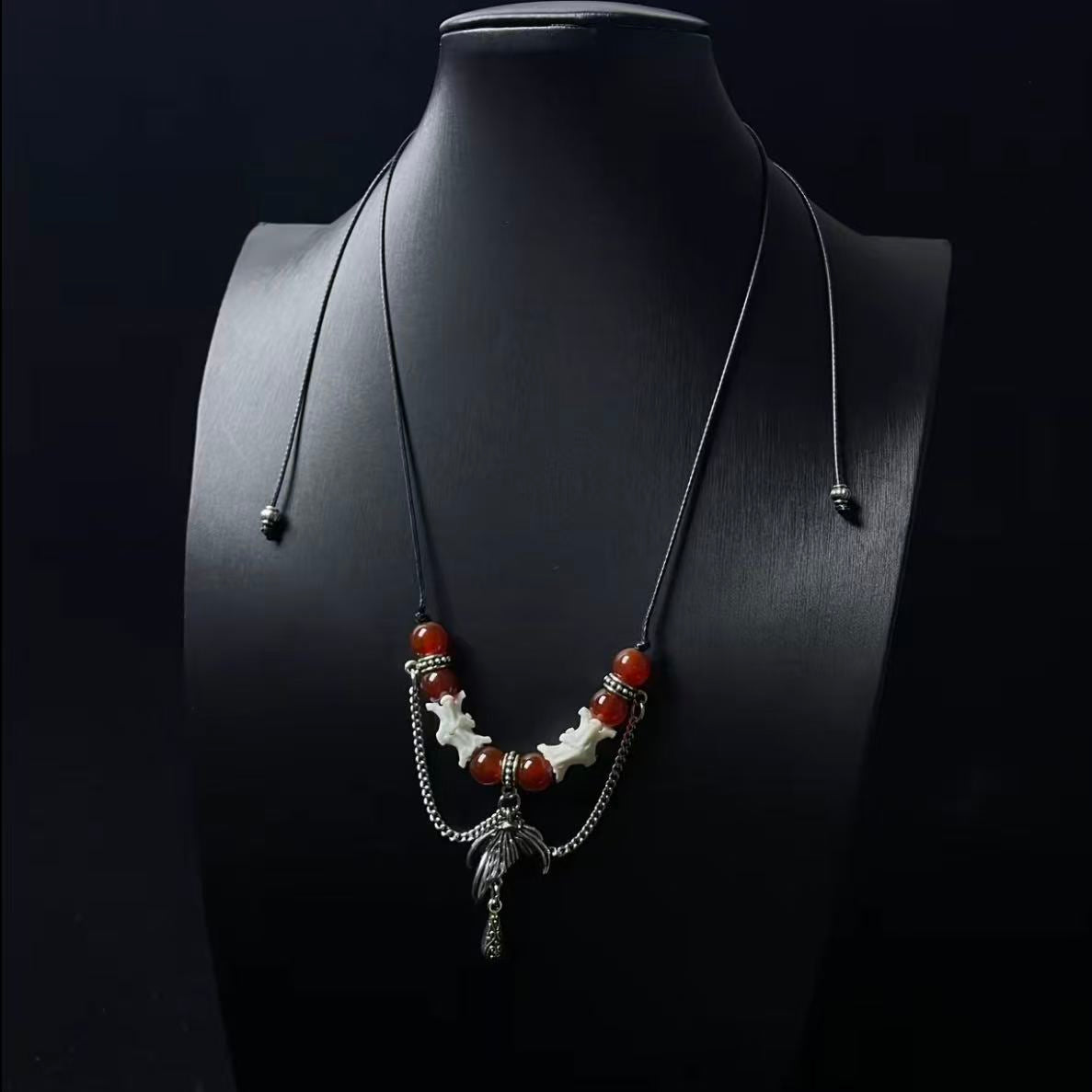Real Snake Bone Necklace | 31 Styles to Choose | Dark Gothic Talisman Jewelry